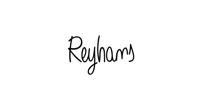 This is the best signature style for the Reyhans name. Also you like these signature font (Angelique-Rose-font-FFP). Mix name signature. Reyhans signature style 5 images and pictures png