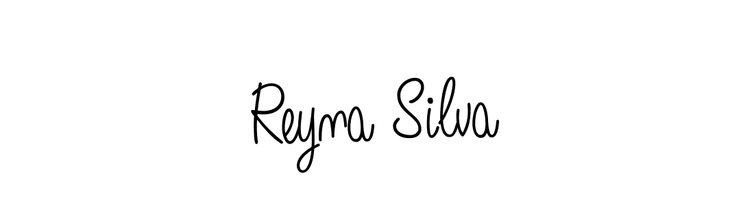 Create a beautiful signature design for name Reyna Silva. With this signature (Angelique-Rose-font-FFP) fonts, you can make a handwritten signature for free. Reyna Silva signature style 5 images and pictures png
