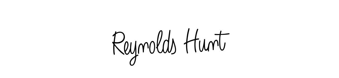 Design your own signature with our free online signature maker. With this signature software, you can create a handwritten (Angelique-Rose-font-FFP) signature for name Reynolds Hunt. Reynolds Hunt signature style 5 images and pictures png
