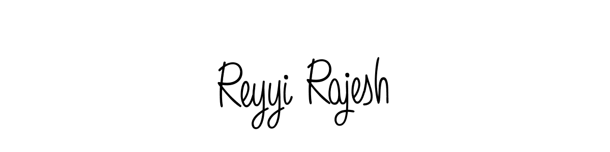 How to Draw Reyyi Rajesh signature style? Angelique-Rose-font-FFP is a latest design signature styles for name Reyyi Rajesh. Reyyi Rajesh signature style 5 images and pictures png