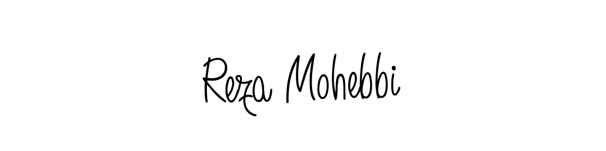 Make a beautiful signature design for name Reza Mohebbi. Use this online signature maker to create a handwritten signature for free. Reza Mohebbi signature style 5 images and pictures png