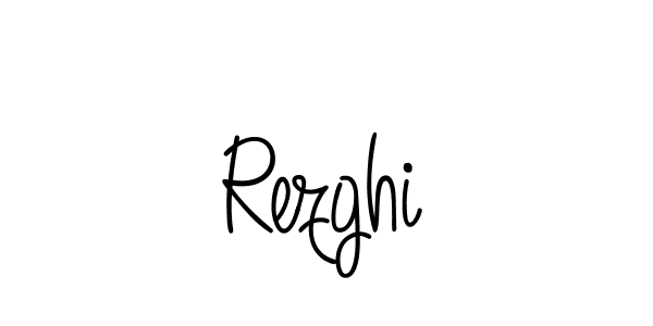 Once you've used our free online signature maker to create your best signature Angelique-Rose-font-FFP style, it's time to enjoy all of the benefits that Rezghi name signing documents. Rezghi signature style 5 images and pictures png