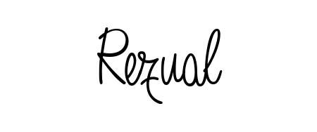 Style your name Rezual with confidence using Angelique-Rose-font-FFP signature design. Simple, elegant, and ready for immediate document use. Rezual signature style 5 images and pictures png
