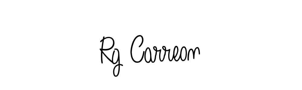 You can use this online signature creator to create a handwritten signature for the name Rg Carreon. This is the best online autograph maker. Rg Carreon signature style 5 images and pictures png