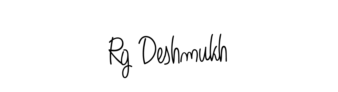 Best and Professional Signature Style for Rg Deshmukh. Angelique-Rose-font-FFP Best Signature Style Collection. Rg Deshmukh signature style 5 images and pictures png