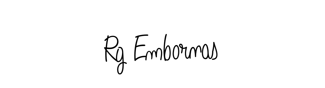 You can use this online signature creator to create a handwritten signature for the name Rg Embornas. This is the best online autograph maker. Rg Embornas signature style 5 images and pictures png