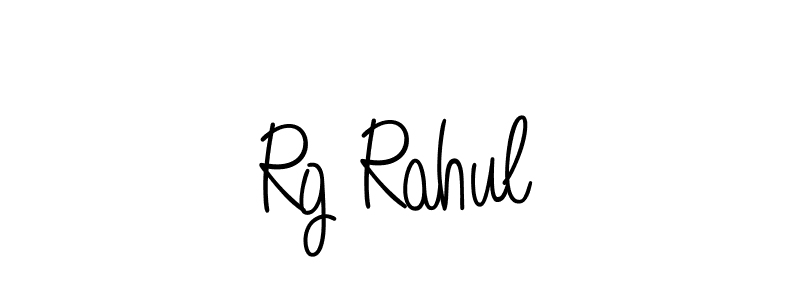 How to Draw Rg Rahul signature style? Angelique-Rose-font-FFP is a latest design signature styles for name Rg Rahul. Rg Rahul signature style 5 images and pictures png
