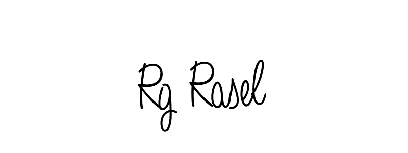 How to make Rg Rasel signature? Angelique-Rose-font-FFP is a professional autograph style. Create handwritten signature for Rg Rasel name. Rg Rasel signature style 5 images and pictures png