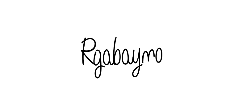 You can use this online signature creator to create a handwritten signature for the name Rgabayno. This is the best online autograph maker. Rgabayno signature style 5 images and pictures png