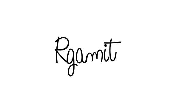 The best way (Angelique-Rose-font-FFP) to make a short signature is to pick only two or three words in your name. The name Rgamit include a total of six letters. For converting this name. Rgamit signature style 5 images and pictures png