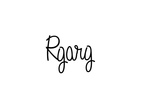 Design your own signature with our free online signature maker. With this signature software, you can create a handwritten (Angelique-Rose-font-FFP) signature for name Rgarg. Rgarg signature style 5 images and pictures png