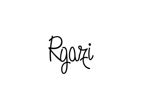 Also we have Rgazi name is the best signature style. Create professional handwritten signature collection using Angelique-Rose-font-FFP autograph style. Rgazi signature style 5 images and pictures png