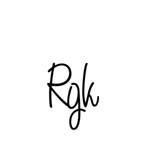 Also You can easily find your signature by using the search form. We will create Rgk name handwritten signature images for you free of cost using Angelique-Rose-font-FFP sign style. Rgk signature style 5 images and pictures png