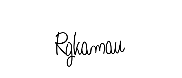 This is the best signature style for the Rgkamau name. Also you like these signature font (Angelique-Rose-font-FFP). Mix name signature. Rgkamau signature style 5 images and pictures png