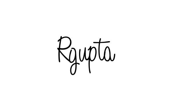 How to make Rgupta name signature. Use Angelique-Rose-font-FFP style for creating short signs online. This is the latest handwritten sign. Rgupta signature style 5 images and pictures png