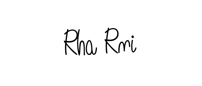 Check out images of Autograph of Rha Rni name. Actor Rha Rni Signature Style. Angelique-Rose-font-FFP is a professional sign style online. Rha Rni signature style 5 images and pictures png