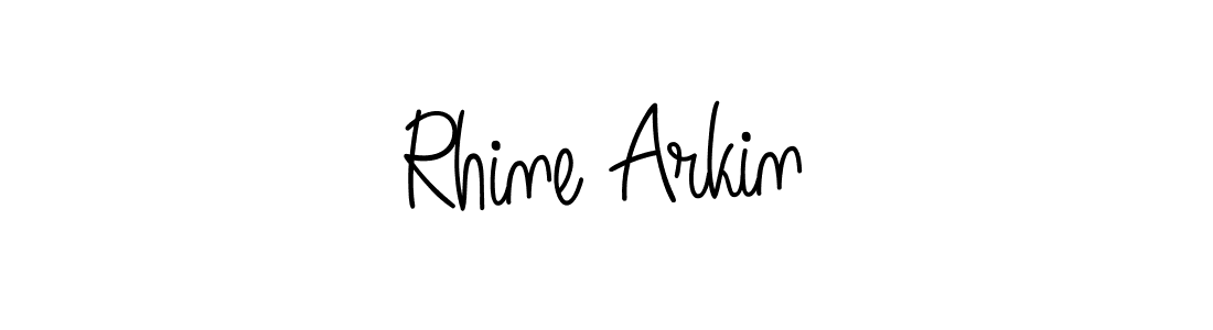Once you've used our free online signature maker to create your best signature Angelique-Rose-font-FFP style, it's time to enjoy all of the benefits that Rhine Arkin name signing documents. Rhine Arkin signature style 5 images and pictures png