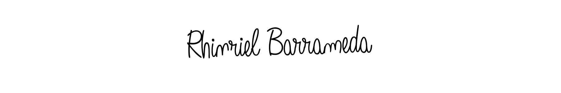 Also we have Rhinriel Barrameda name is the best signature style. Create professional handwritten signature collection using Angelique-Rose-font-FFP autograph style. Rhinriel Barrameda signature style 5 images and pictures png