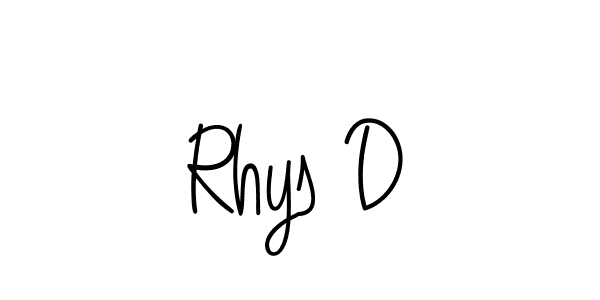 This is the best signature style for the Rhys D name. Also you like these signature font (Angelique-Rose-font-FFP). Mix name signature. Rhys D signature style 5 images and pictures png