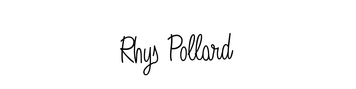 Here are the top 10 professional signature styles for the name Rhys Pollard. These are the best autograph styles you can use for your name. Rhys Pollard signature style 5 images and pictures png