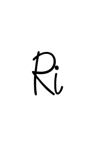 Create a beautiful signature design for name Ri. With this signature (Angelique-Rose-font-FFP) fonts, you can make a handwritten signature for free. Ri signature style 5 images and pictures png