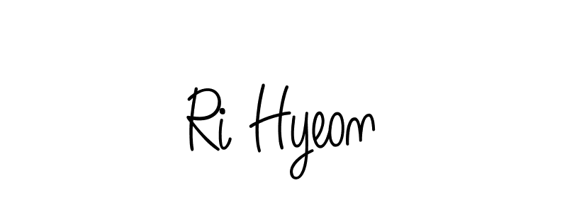 Here are the top 10 professional signature styles for the name Ri Hyeon. These are the best autograph styles you can use for your name. Ri Hyeon signature style 5 images and pictures png