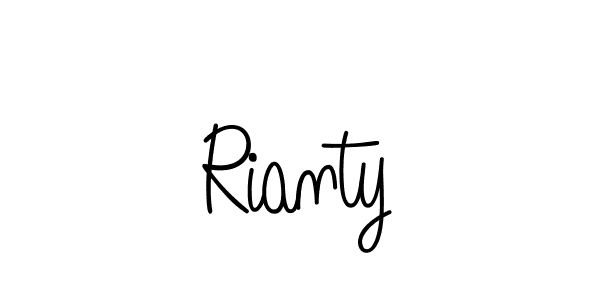 Once you've used our free online signature maker to create your best signature Angelique-Rose-font-FFP style, it's time to enjoy all of the benefits that Rianty name signing documents. Rianty signature style 5 images and pictures png