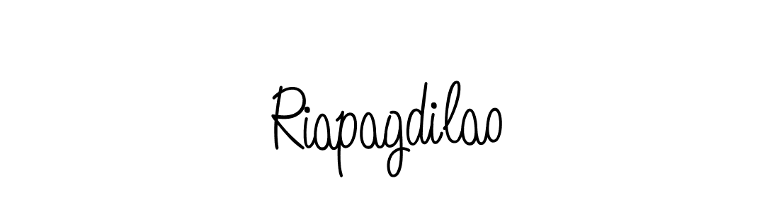 Create a beautiful signature design for name Riapagdilao. With this signature (Angelique-Rose-font-FFP) fonts, you can make a handwritten signature for free. Riapagdilao signature style 5 images and pictures png