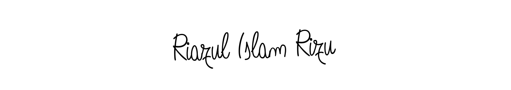 Once you've used our free online signature maker to create your best signature Angelique-Rose-font-FFP style, it's time to enjoy all of the benefits that Riazul Islam Rizu name signing documents. Riazul Islam Rizu signature style 5 images and pictures png