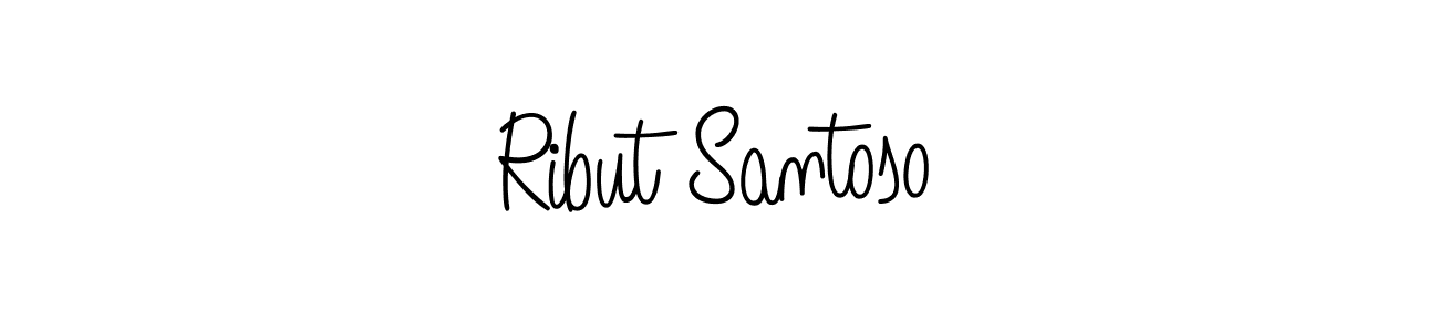 Once you've used our free online signature maker to create your best signature Angelique-Rose-font-FFP style, it's time to enjoy all of the benefits that Ribut Santoso name signing documents. Ribut Santoso signature style 5 images and pictures png