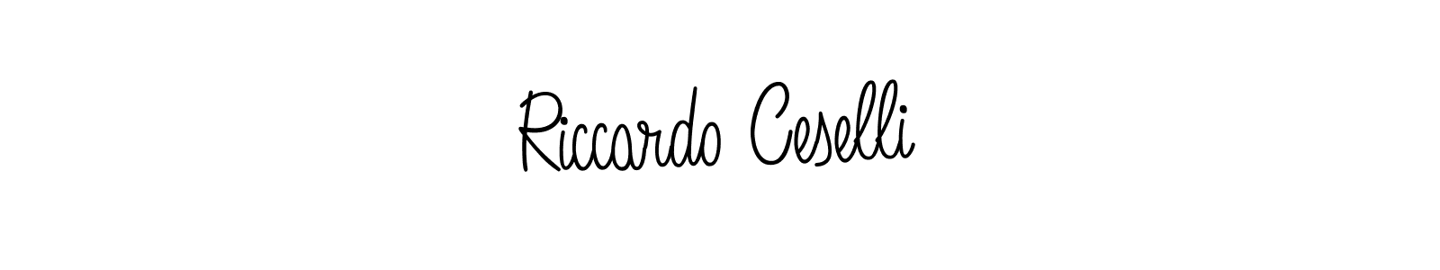 It looks lik you need a new signature style for name Riccardo Ceselli. Design unique handwritten (Angelique-Rose-font-FFP) signature with our free signature maker in just a few clicks. Riccardo Ceselli signature style 5 images and pictures png