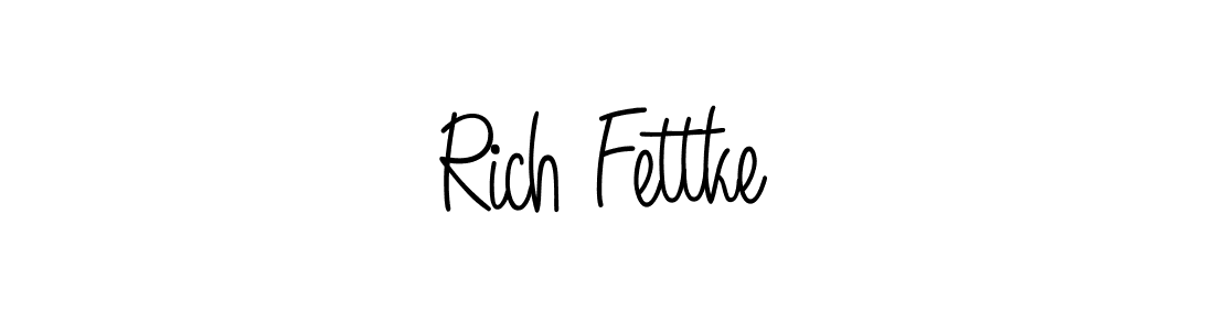 Once you've used our free online signature maker to create your best signature Angelique-Rose-font-FFP style, it's time to enjoy all of the benefits that Rich Fettke name signing documents. Rich Fettke signature style 5 images and pictures png
