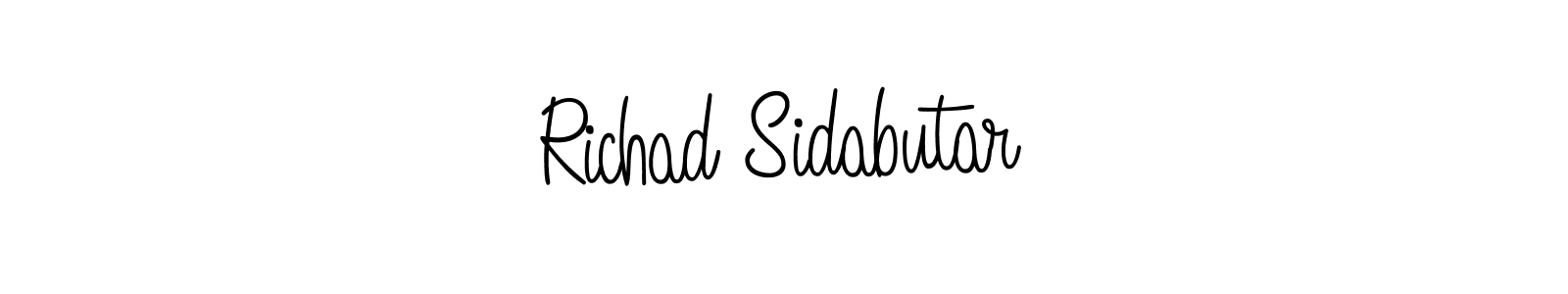 Similarly Angelique-Rose-font-FFP is the best handwritten signature design. Signature creator online .You can use it as an online autograph creator for name Richad Sidabutar. Richad Sidabutar signature style 5 images and pictures png