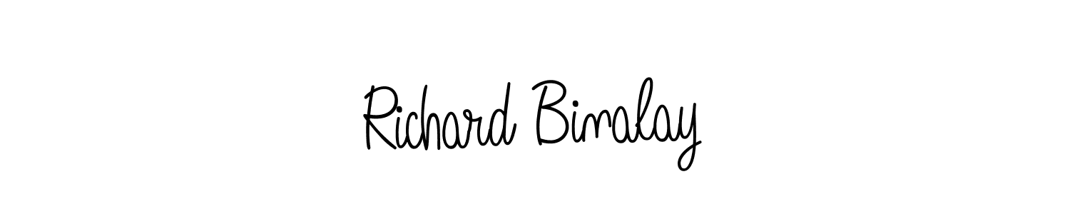 It looks lik you need a new signature style for name Richard Binalay. Design unique handwritten (Angelique-Rose-font-FFP) signature with our free signature maker in just a few clicks. Richard Binalay signature style 5 images and pictures png