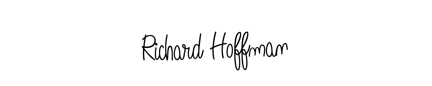 Create a beautiful signature design for name Richard Hoffman. With this signature (Angelique-Rose-font-FFP) fonts, you can make a handwritten signature for free. Richard Hoffman signature style 5 images and pictures png