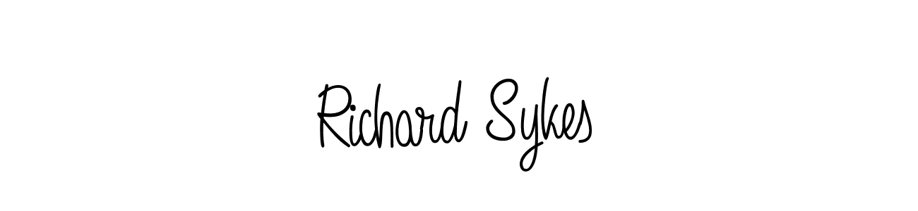 How to make Richard Sykes signature? Angelique-Rose-font-FFP is a professional autograph style. Create handwritten signature for Richard Sykes name. Richard Sykes signature style 5 images and pictures png