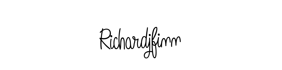 This is the best signature style for the Richardjfinn name. Also you like these signature font (Angelique-Rose-font-FFP). Mix name signature. Richardjfinn signature style 5 images and pictures png