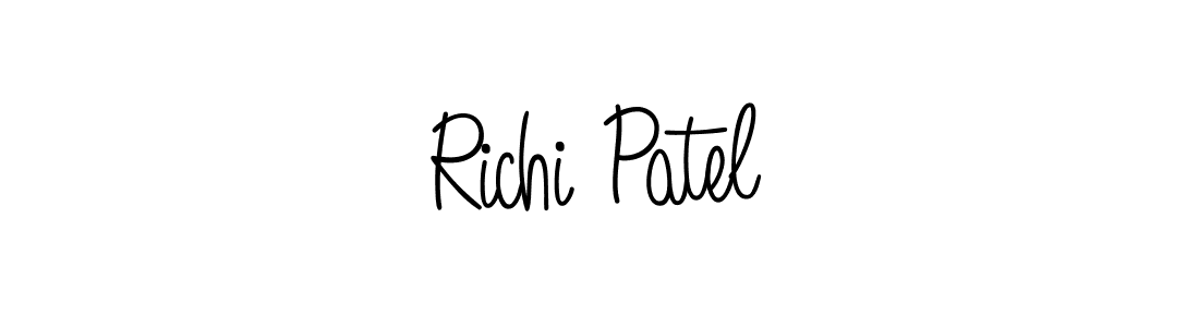 This is the best signature style for the Richi Patel name. Also you like these signature font (Angelique-Rose-font-FFP). Mix name signature. Richi Patel signature style 5 images and pictures png