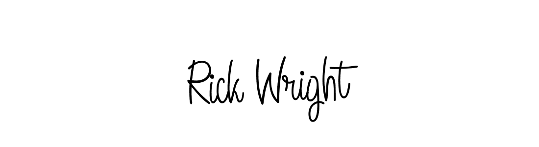 Also we have Rick Wright name is the best signature style. Create professional handwritten signature collection using Angelique-Rose-font-FFP autograph style. Rick Wright signature style 5 images and pictures png