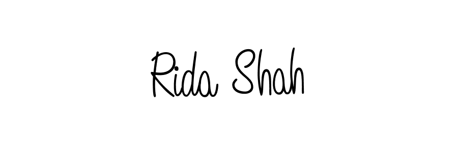 Also we have Rida Shah name is the best signature style. Create professional handwritten signature collection using Angelique-Rose-font-FFP autograph style. Rida Shah signature style 5 images and pictures png