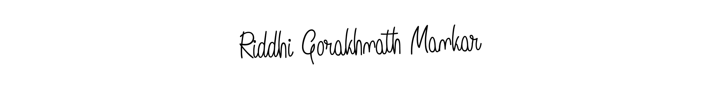 Similarly Angelique-Rose-font-FFP is the best handwritten signature design. Signature creator online .You can use it as an online autograph creator for name Riddhi Gorakhnath Mankar. Riddhi Gorakhnath Mankar signature style 5 images and pictures png