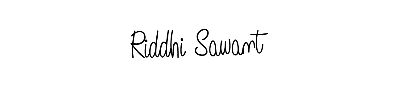 Here are the top 10 professional signature styles for the name Riddhi Sawant. These are the best autograph styles you can use for your name. Riddhi Sawant signature style 5 images and pictures png