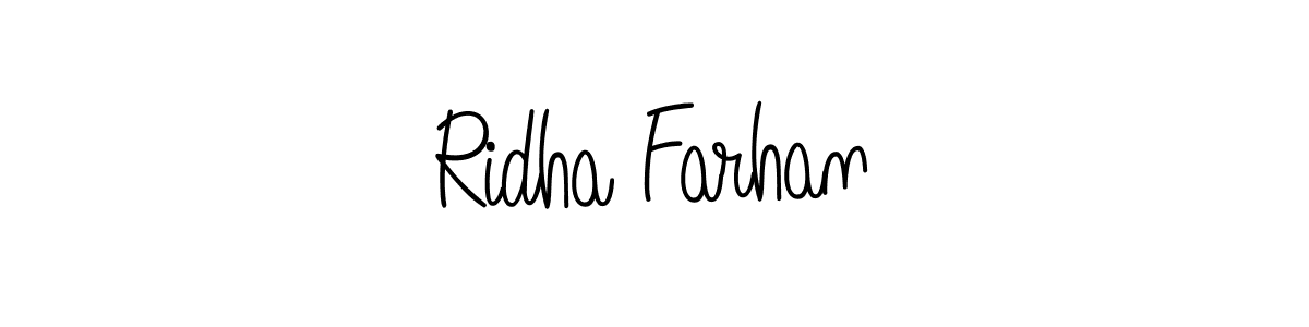 Check out images of Autograph of Ridha Farhan name. Actor Ridha Farhan Signature Style. Angelique-Rose-font-FFP is a professional sign style online. Ridha Farhan signature style 5 images and pictures png