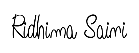 Create a beautiful signature design for name Ridhima Saini. With this signature (Angelique-Rose-font-FFP) fonts, you can make a handwritten signature for free. Ridhima Saini signature style 5 images and pictures png