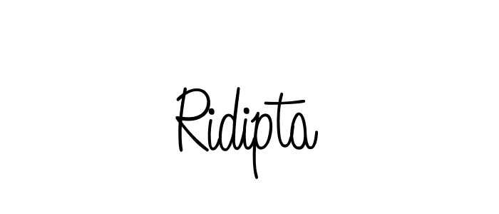 The best way (Angelique-Rose-font-FFP) to make a short signature is to pick only two or three words in your name. The name Ridipta include a total of six letters. For converting this name. Ridipta signature style 5 images and pictures png