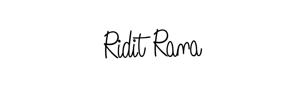 Make a beautiful signature design for name Ridit Rana. Use this online signature maker to create a handwritten signature for free. Ridit Rana signature style 5 images and pictures png