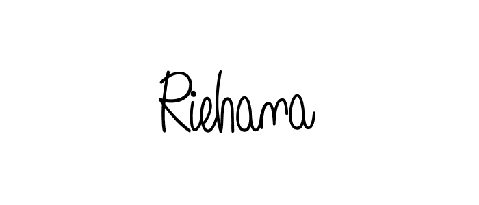 Check out images of Autograph of Riehana name. Actor Riehana Signature Style. Angelique-Rose-font-FFP is a professional sign style online. Riehana signature style 5 images and pictures png