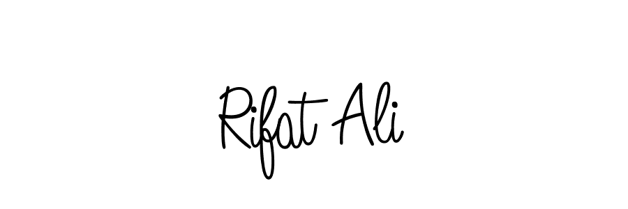 Once you've used our free online signature maker to create your best signature Angelique-Rose-font-FFP style, it's time to enjoy all of the benefits that Rifat Ali name signing documents. Rifat Ali signature style 5 images and pictures png