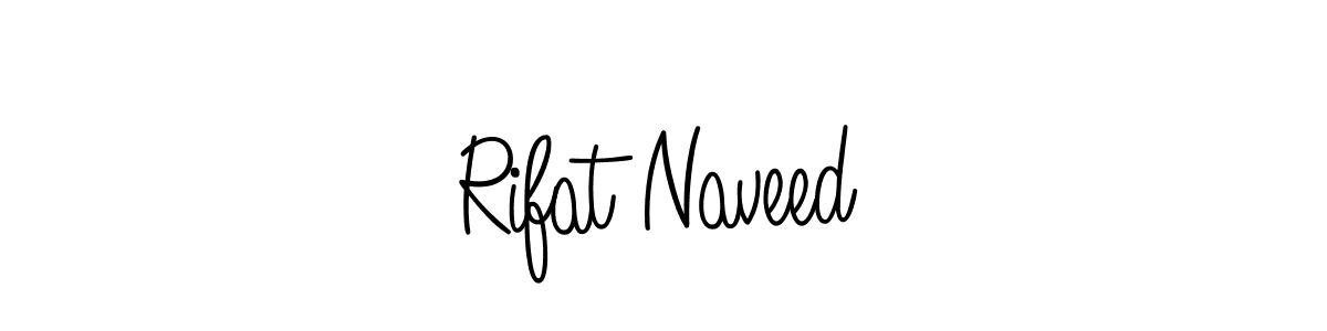 This is the best signature style for the Rifat Naveed name. Also you like these signature font (Angelique-Rose-font-FFP). Mix name signature. Rifat Naveed signature style 5 images and pictures png