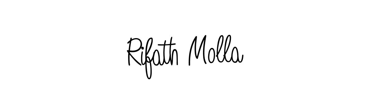 This is the best signature style for the Rifath Molla name. Also you like these signature font (Angelique-Rose-font-FFP). Mix name signature. Rifath Molla signature style 5 images and pictures png
